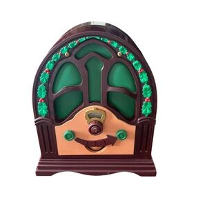 Vtg Telco Motionette Talking Singing Animated Christmas Radio Works